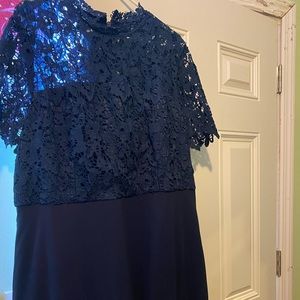 Navy Blue Formal Dress